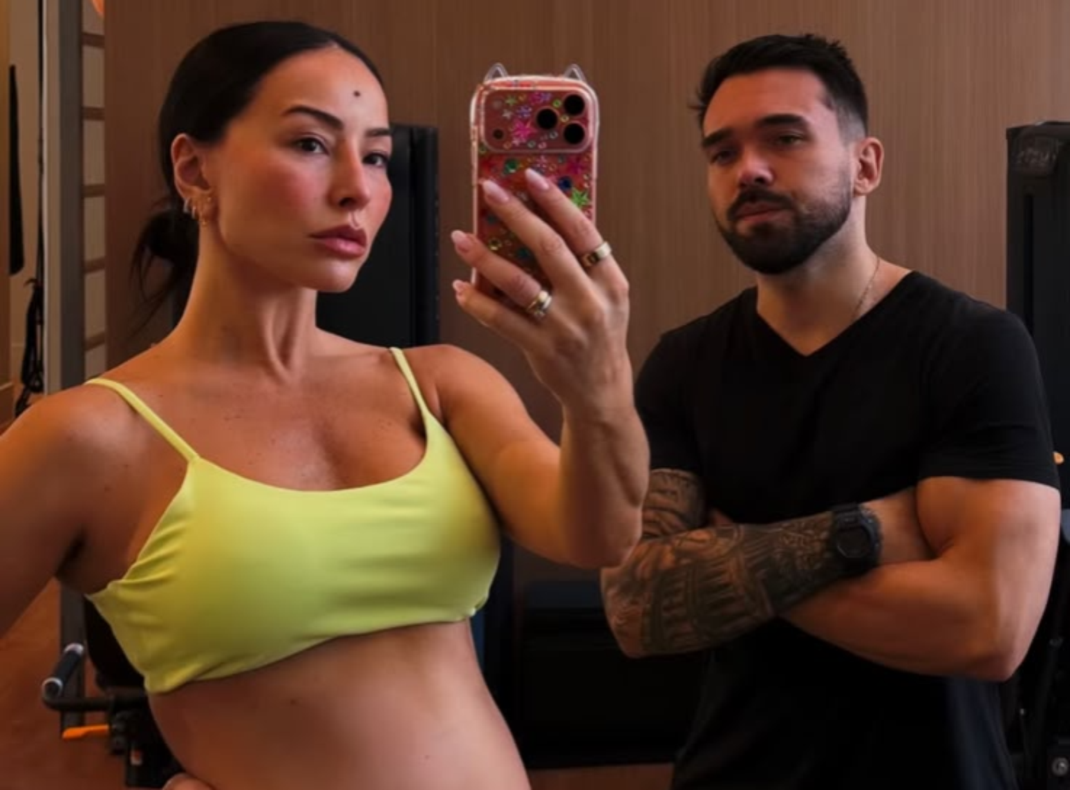 Sabrina Sato compartilhou momento fitness no Instagram
