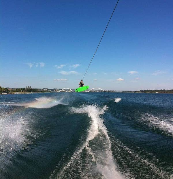 Wakeboard no Lago é uma das programações para a semana