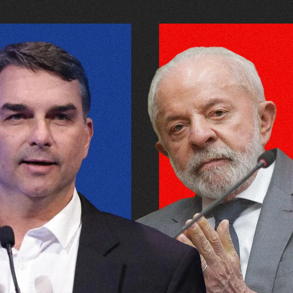 Vox: Flávio Bolsonaro tem 45,2% e Lula marca 44,7% no 2º turno