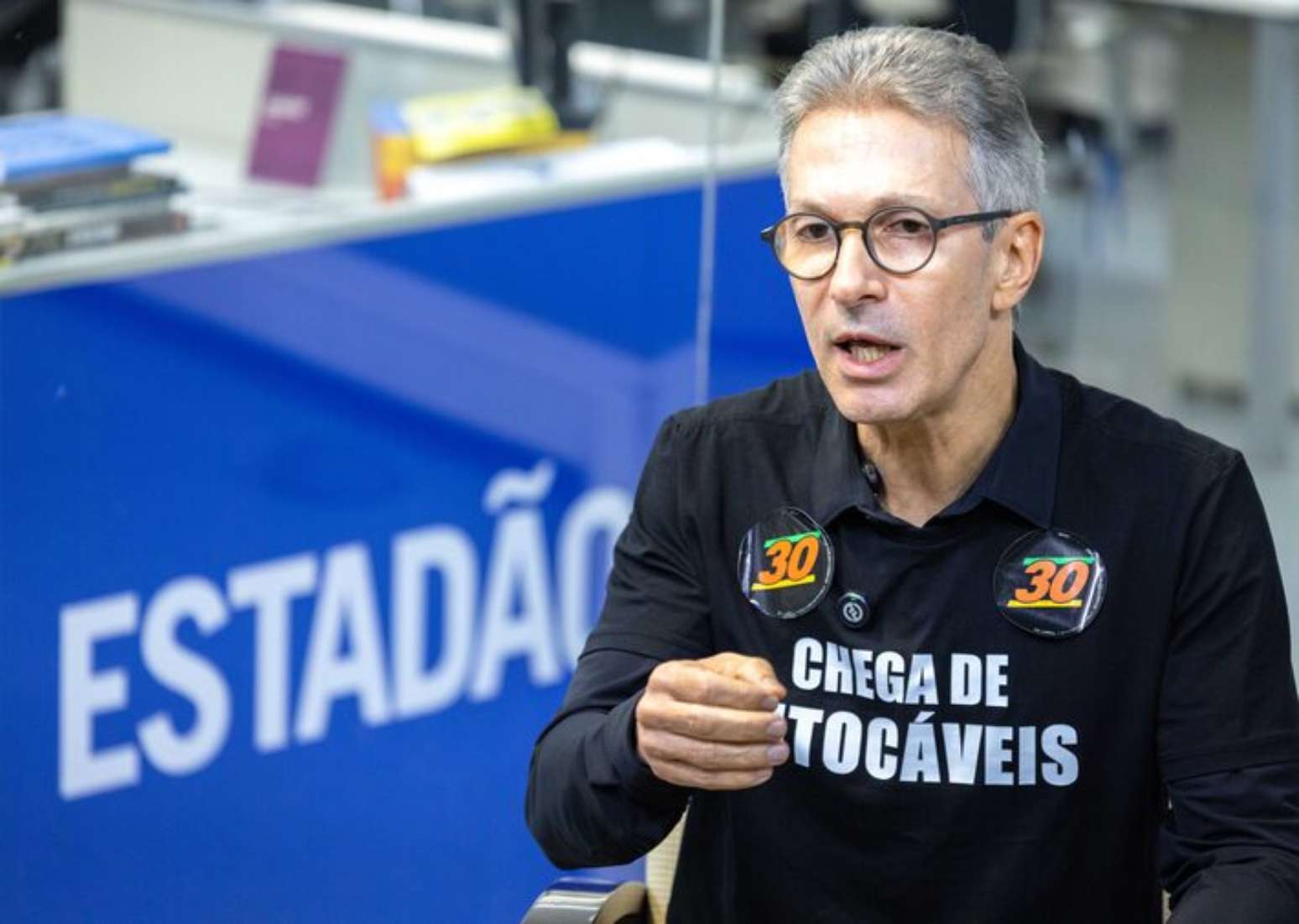 Romeu Zema, candidato do Novo &agrave; Presid&ecirc;ncia da Rep&uacute;blica