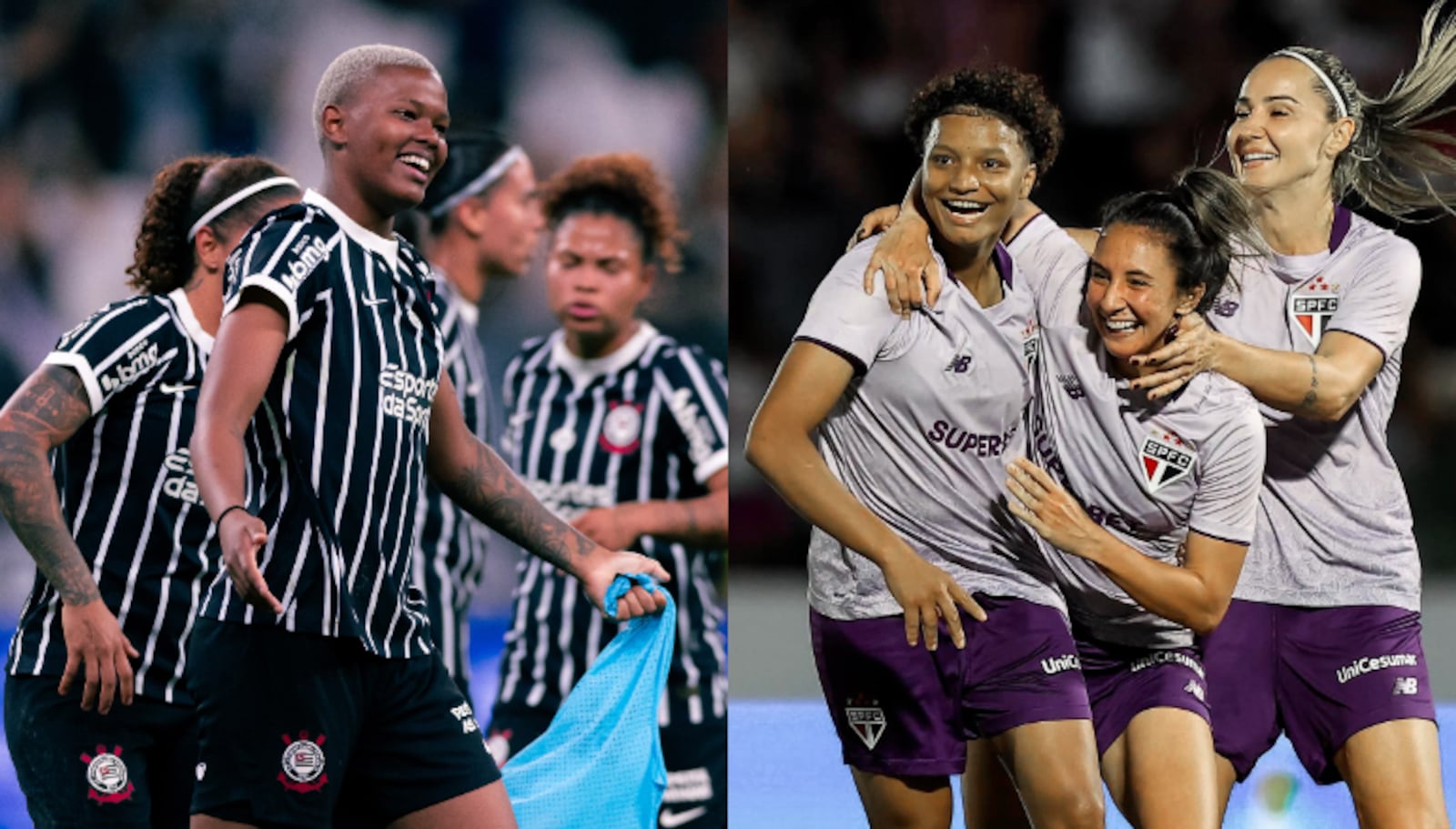 Corinthians e São Paulo disputam a taça do Brasileirão Feminino Reprodução/Instagram @ijhonson_005 - 21.09.2026 e Miguel Schincariol/São Paulo FC
