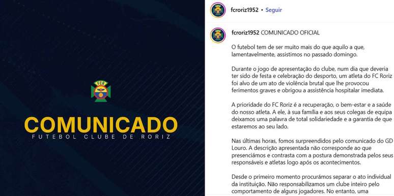 Em Portugal, jogador é detido por chutar a cabeça de um adversário