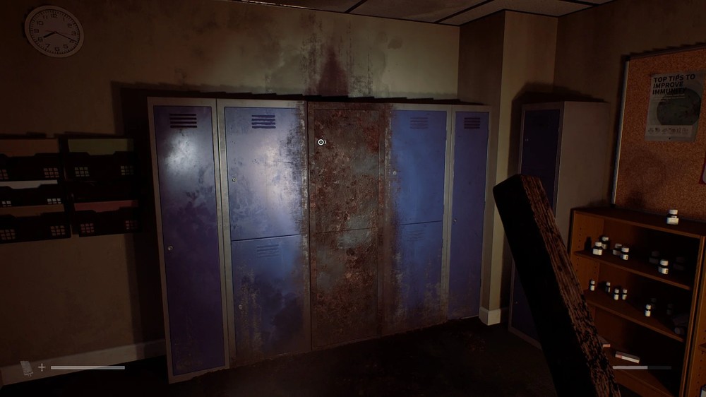 Abra o armário da Farmácia com a senha 6539 em Silenr Hill Townfall — Foto: Reprodução/MapGenie