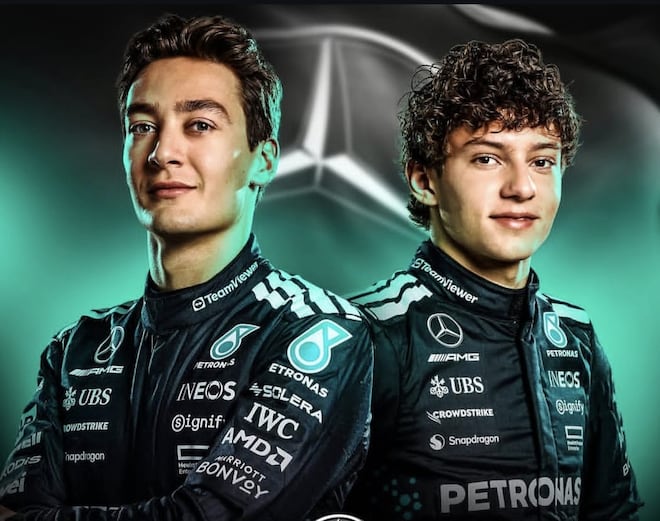 GP de Baku é o teste de fogo para Antonelli e Russell na briga pelo título