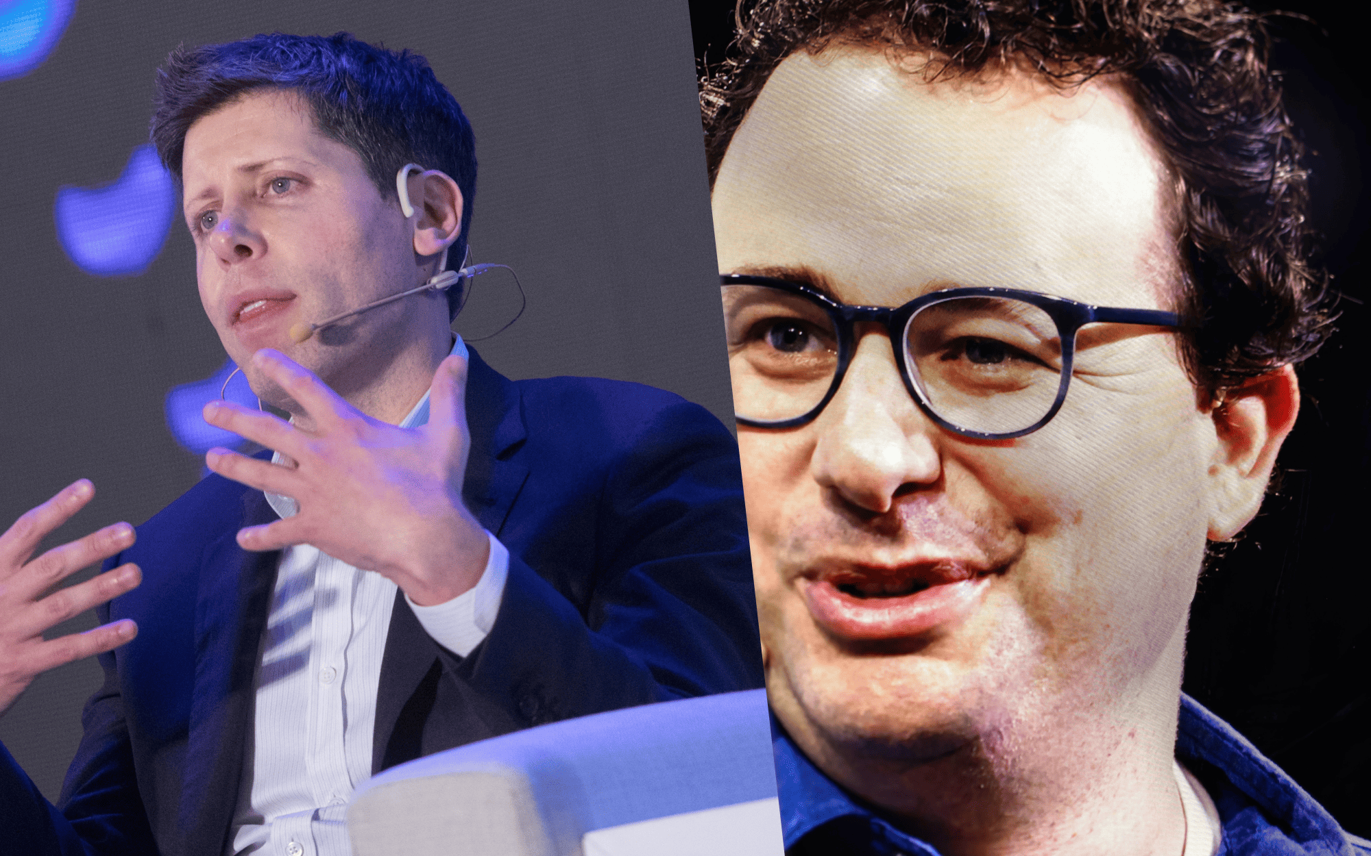 Sam Altman e Dario Amodei