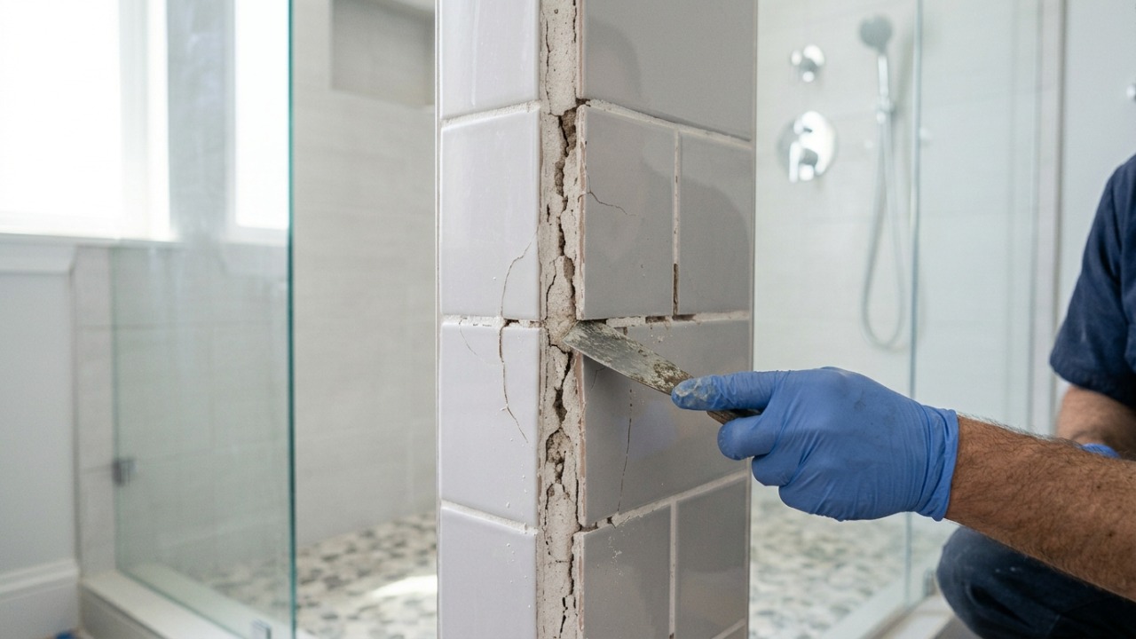 Azulejista revela segredo para descobrir por que o rejunte do box começa a esfarelar pouco tempo depois da reforma