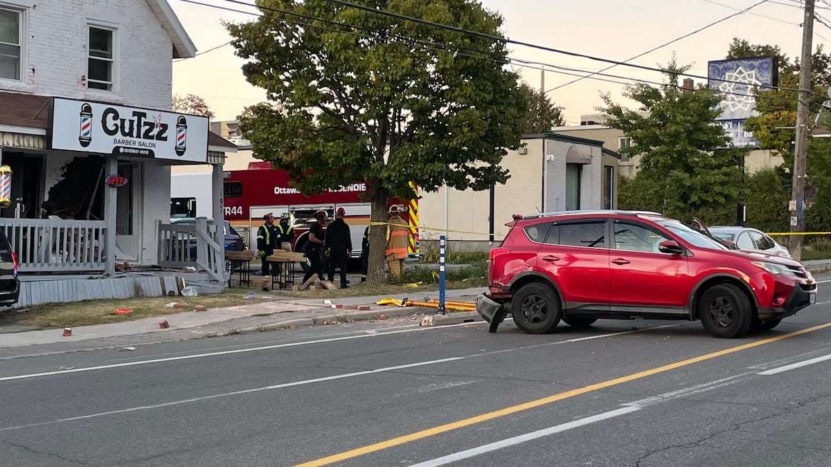 1 dead, 1 injured after vehicle strikes Vanier barber shop