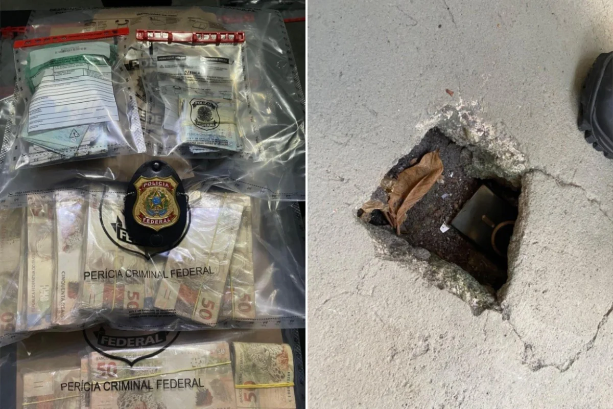 Corrupção: PF acha celular no esgoto e R$ 87 mil em buscas contra candidato