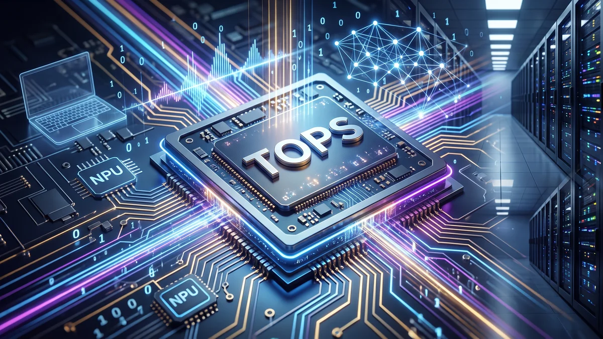 Imagem da matéria: O que são os TOPS dos chips de IA?