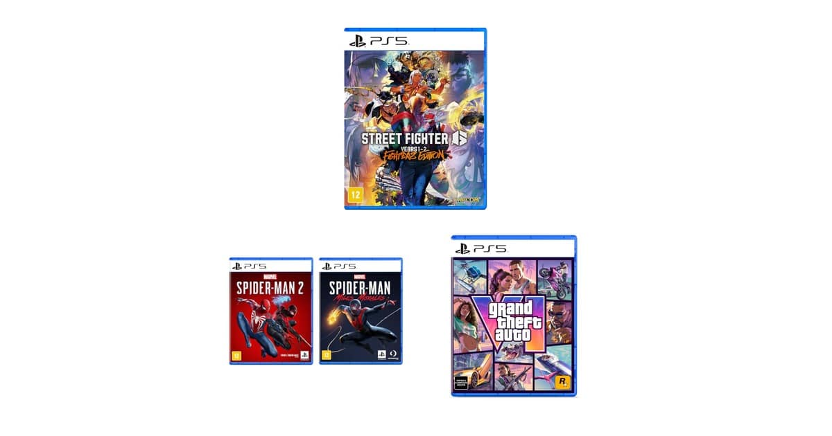 GTA VI, Spider-Man e mais: selecionamos os melhores jogos de PS5 em promoção agora