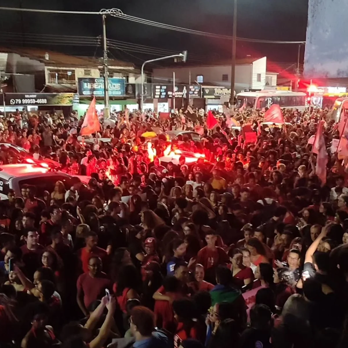 Polícia investiga denúncia de disparos em manifestação pró-Lula em Sergipe
