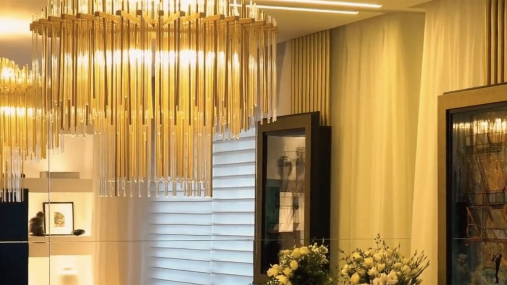 Patrícia Poeta tem cobertura com decoração inspirada na Grécia — Foto: Reprodução/Instagram