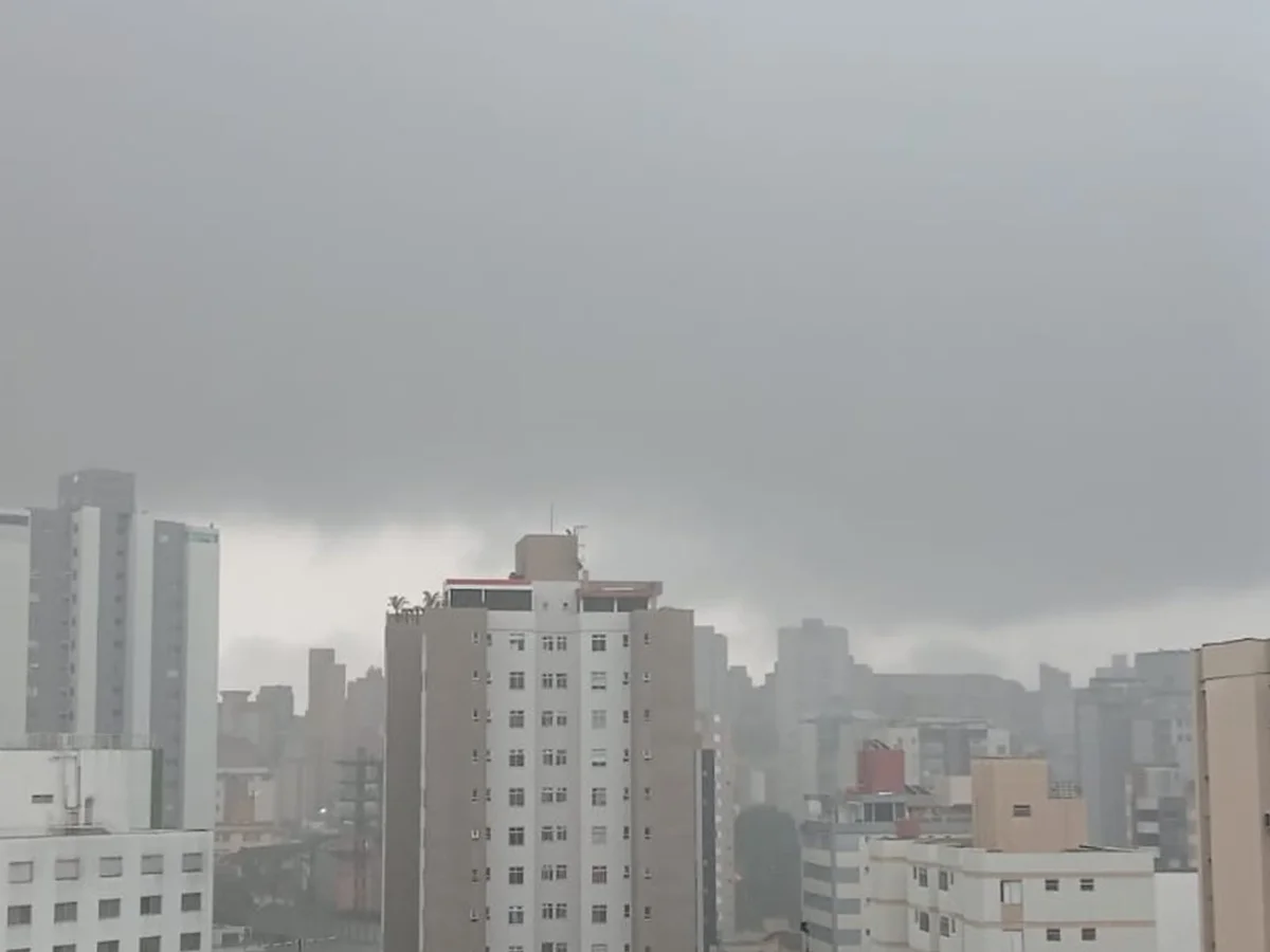 MG tem previsão de tempestades, raios e ventos fortes nesta quarta (14/10)