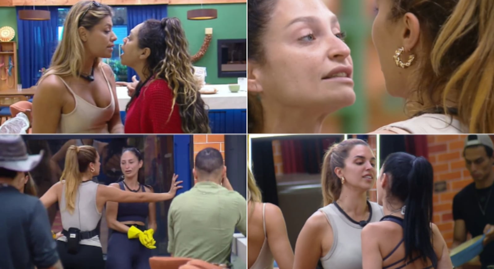 Darlin, Fran, Ariela e Mônica fizeram a sede explodir Reprodução/RecordPlus