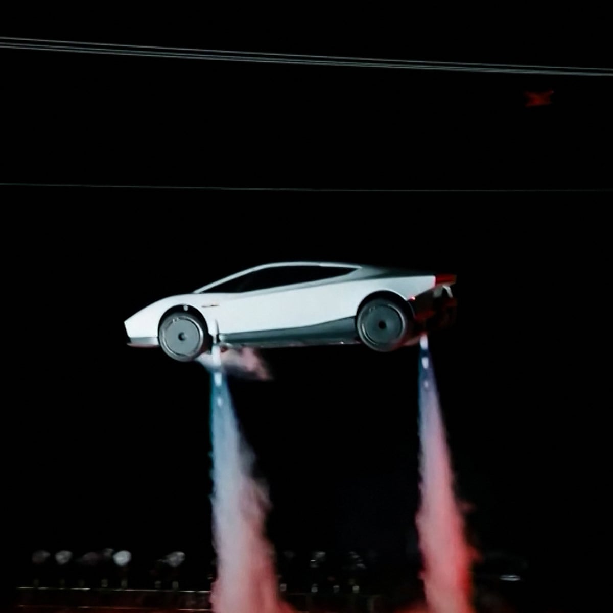 Elon Musk revela o 'primeiro carro voador do mundo' no evento da Tesla