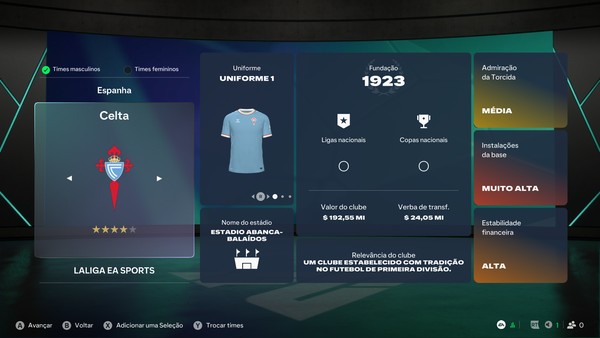 EA FC 27: 10 times para reconstruir e dominar o Modo Carreira