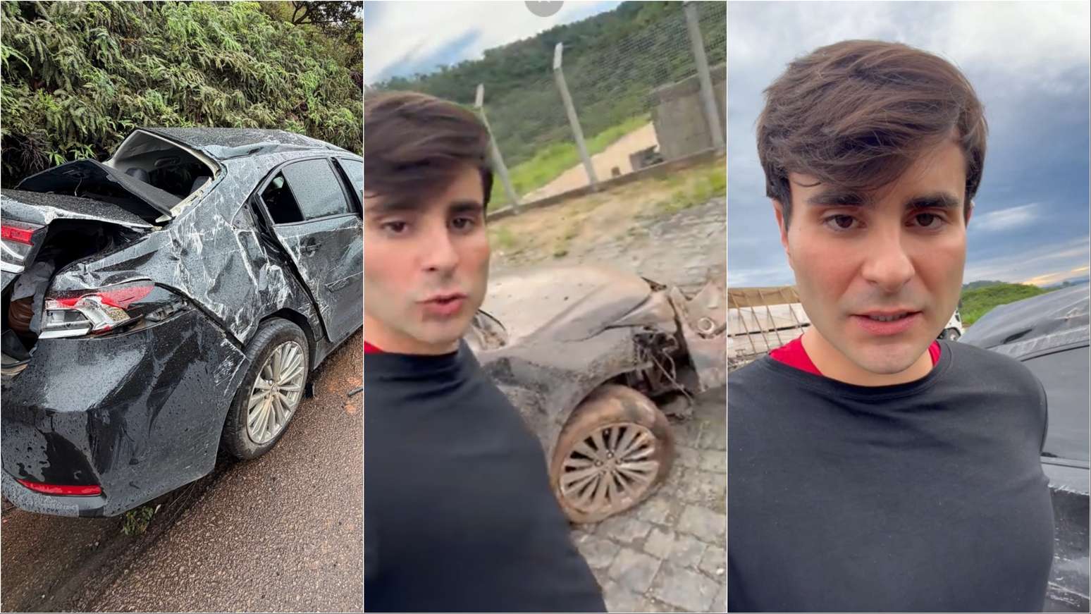Deputado Pedro Rousseff (PT) sofreu acidente de carro neste domingo, 25