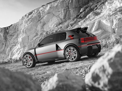 O Peugeot E-T16 Concept é um 'hyperhatch' elétrico com tração de rali da escola tradicional.