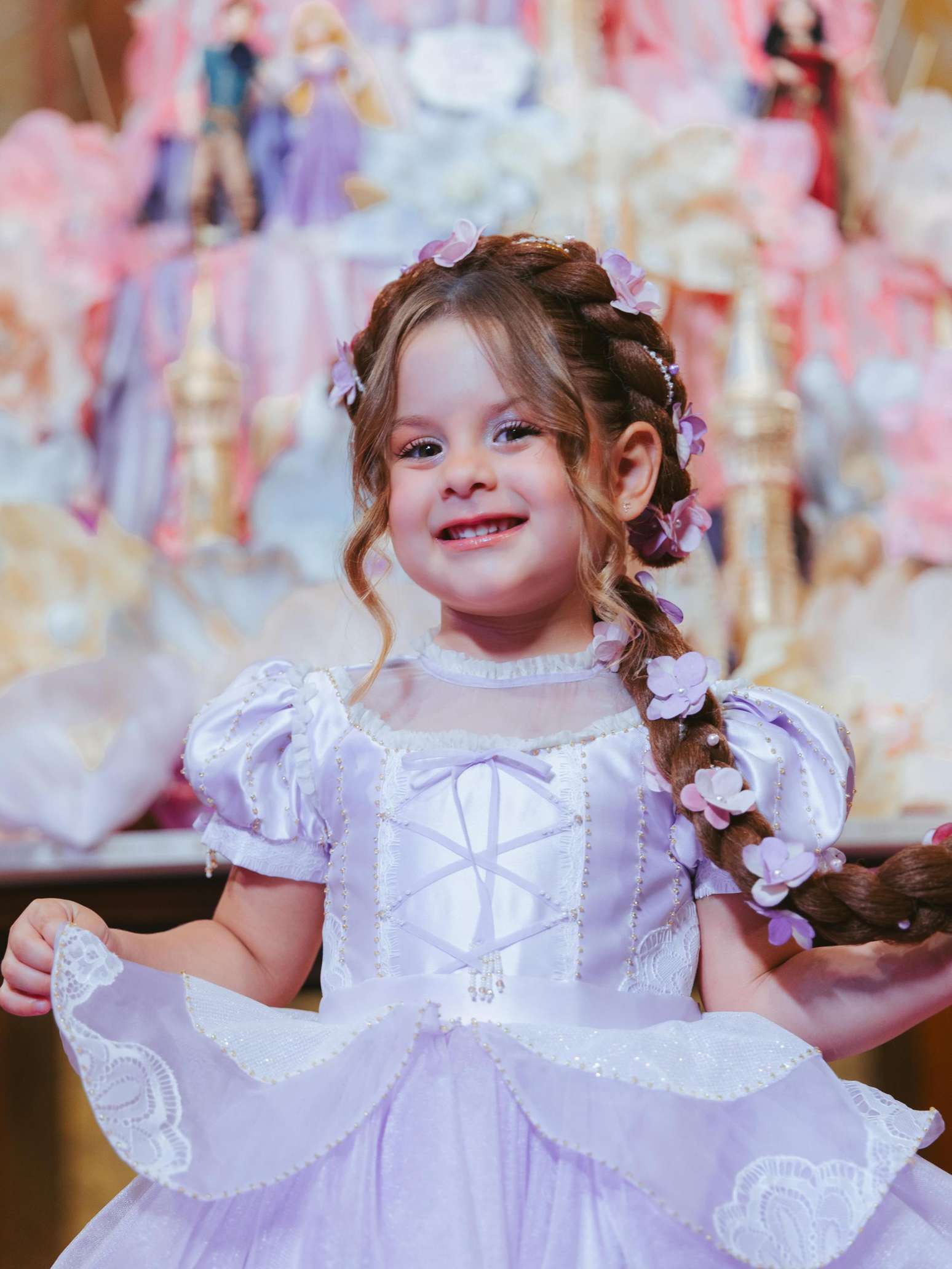 Festa de anivers&aacute;rio de 4 anos de Maria Flor, filha de Virginia Fonseca e Z&eacute; Felipe