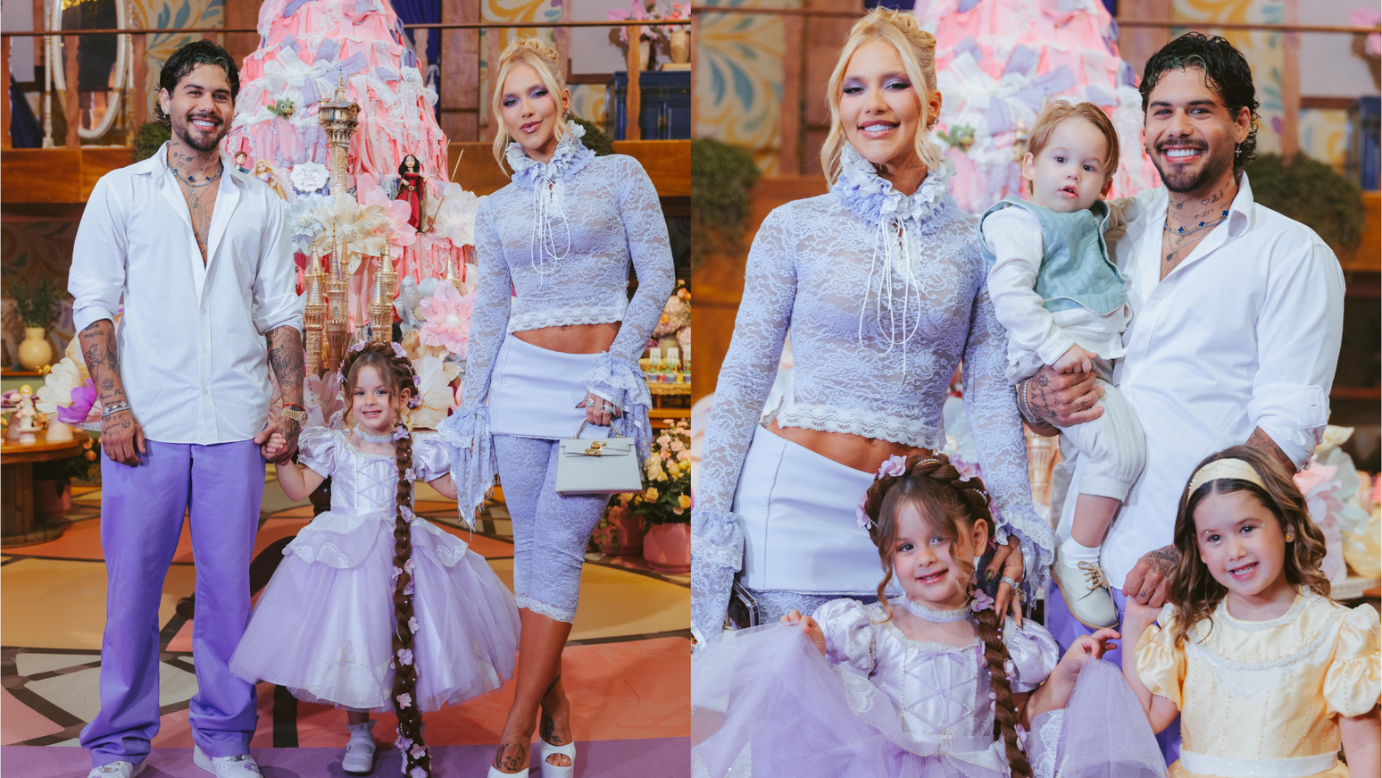 Festa de Maria Flor, filha de Virginia Fonseca e Z&eacute; Felipe