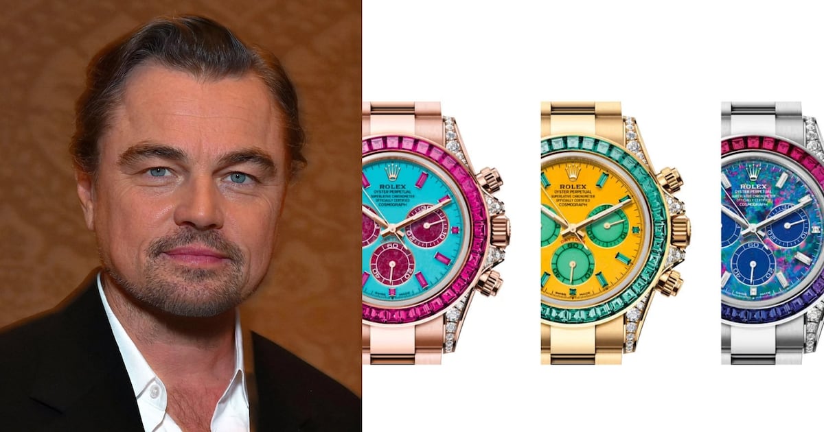 Com DiCaprio e Mick Jagger, leilão beneficente da Rolex arrecada quase US$ 50 milhões