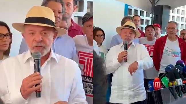 Lula vota em São Bernardo do Campo e diz que irá propor reforma no STF caso seja reeleito