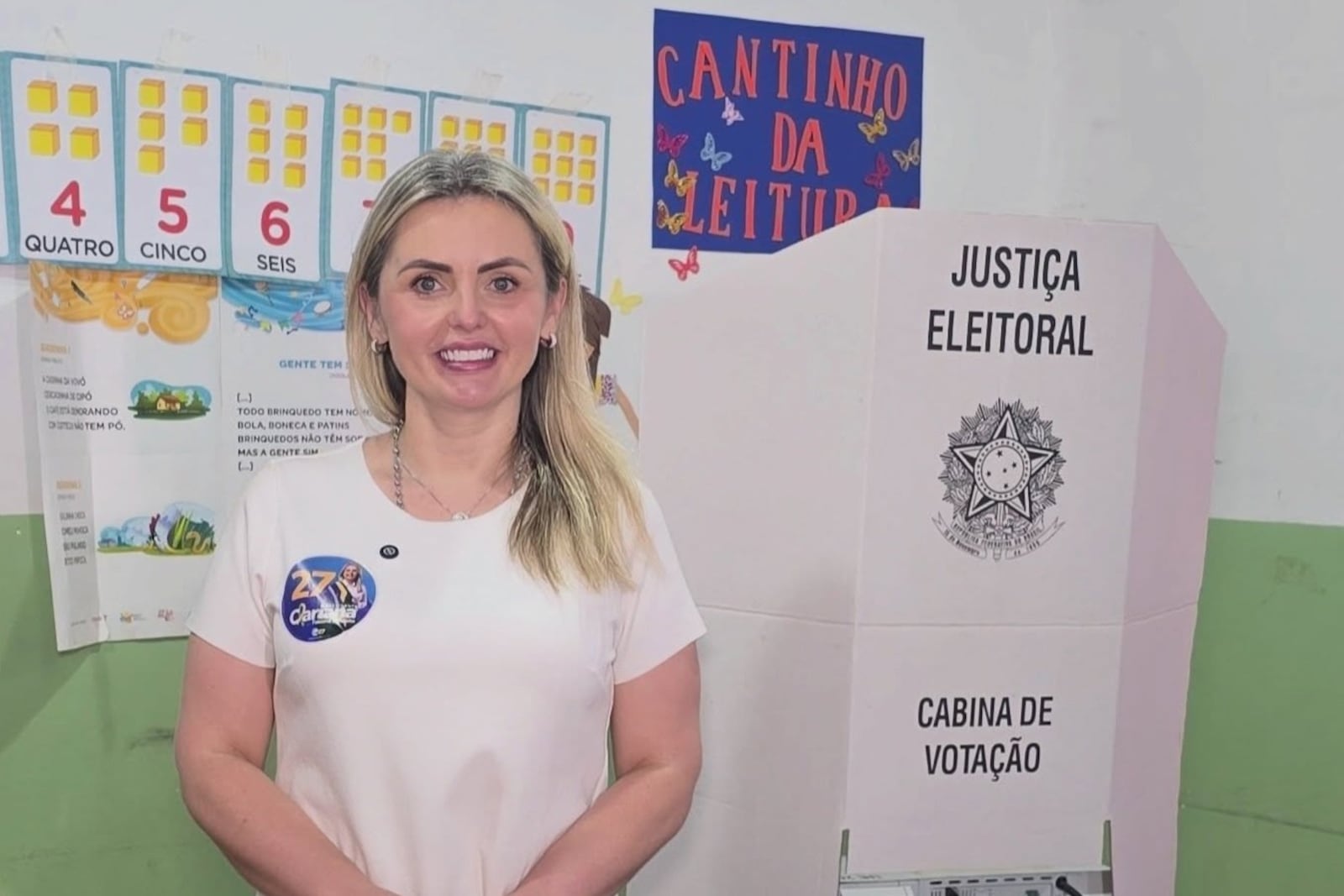 Clariana Barão (DC) teve um voto em Singapura e 14 na Austrália Reprodução/Instagram @clarianabarao - 04.10.2026
