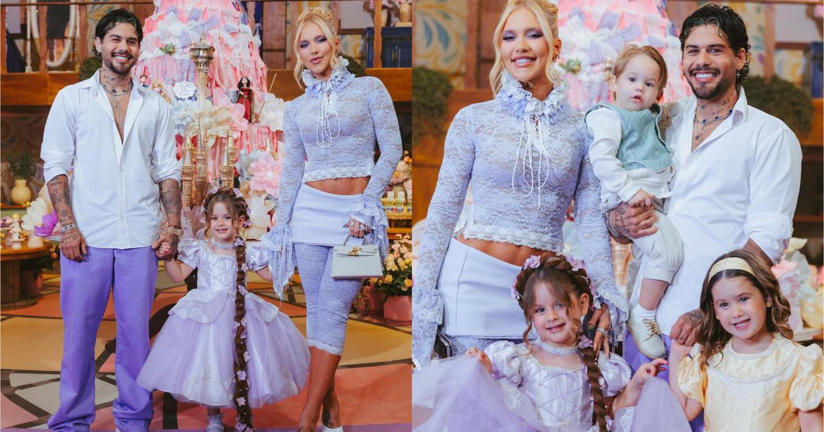 Festa de Maria Flor, filha de Virginia e Zé Felipe, tem 'céu estrelado' com 300 mil luzes e show de Safadão