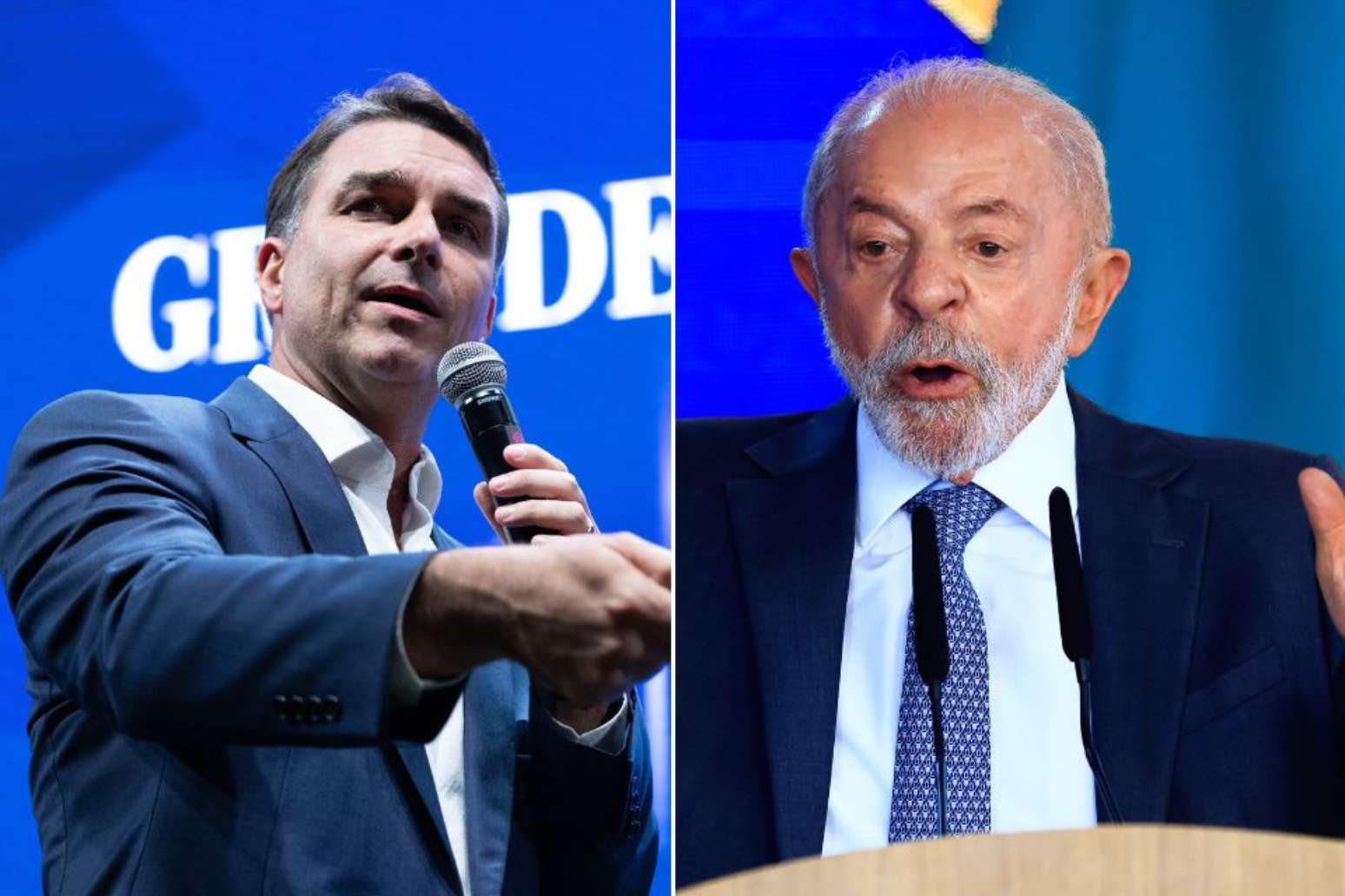 Em &uacute;ltimo hor&aacute;rio eleitoral, Fl&aacute;vio cita 'mudan&ccedil;a' e sertanejos que o apoiam, j&aacute; Lula aposta em Janones e em ataques ao advers&aacute;rio