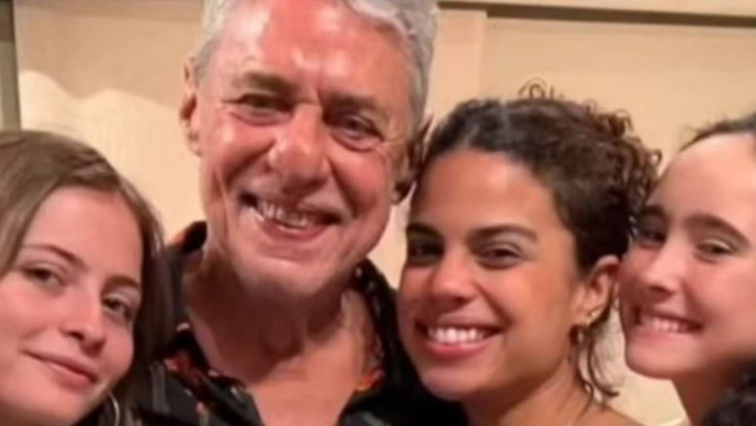 Lia Buarque, Chico Buarque, Clara Buarque e Irene Buarque