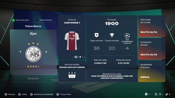 EA FC 27: 10 times para reconstruir e dominar o Modo Carreira