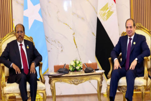 Somalia, Egypt leaders meet in Alamein during Africa business forum