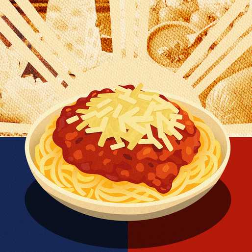 [Time Trowel] The most Filipino food may be spaghetti