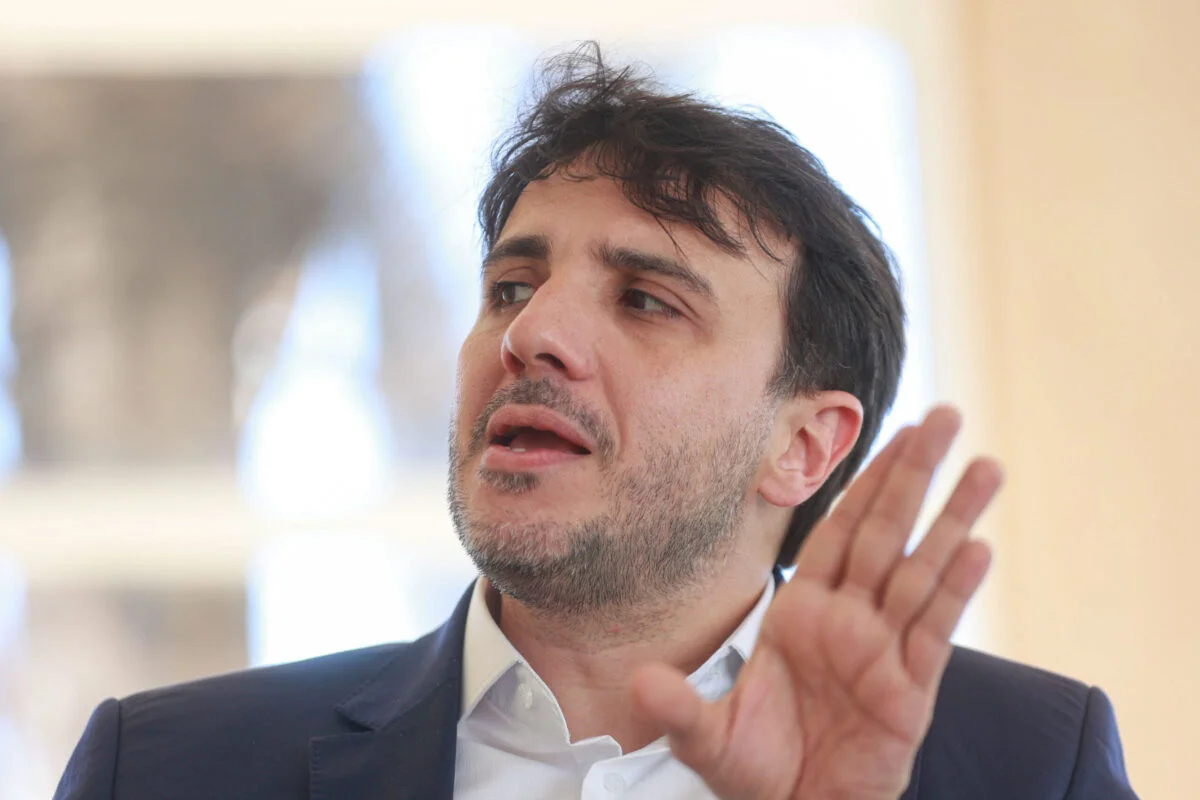 O candidato do Missão à Presidência da República, Renan Santos