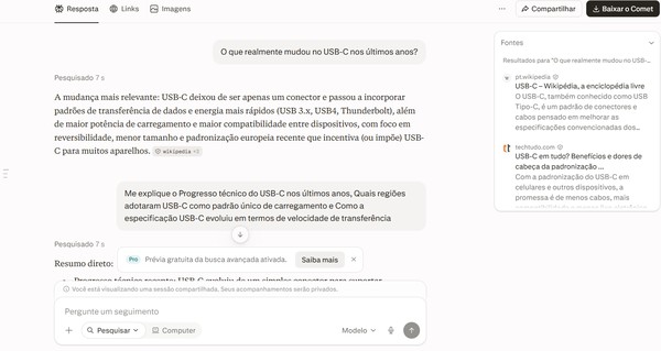 Perplexity + ChatGPT: como usar as duas IAs juntas para pesquisar melhor
