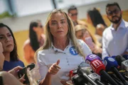 Celina diz que não debaterá com Grass: “Ou faço um B.O. ou não participo”