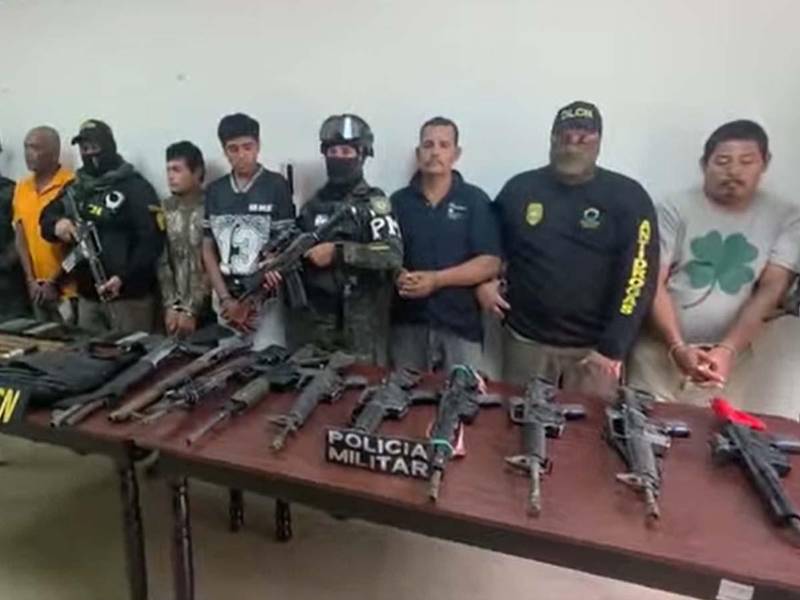 Cinco personas fueron detenidas durante allanamientos ejecutados por la Policía Militar del Orden Público (PMOP), en coordinación con la Dirección de Lucha Contra el Narcotráfico (DLCN), en la aldea La Fragua, Baracoa, Cortés, en el marco de la Operación Escudo de Honduras.