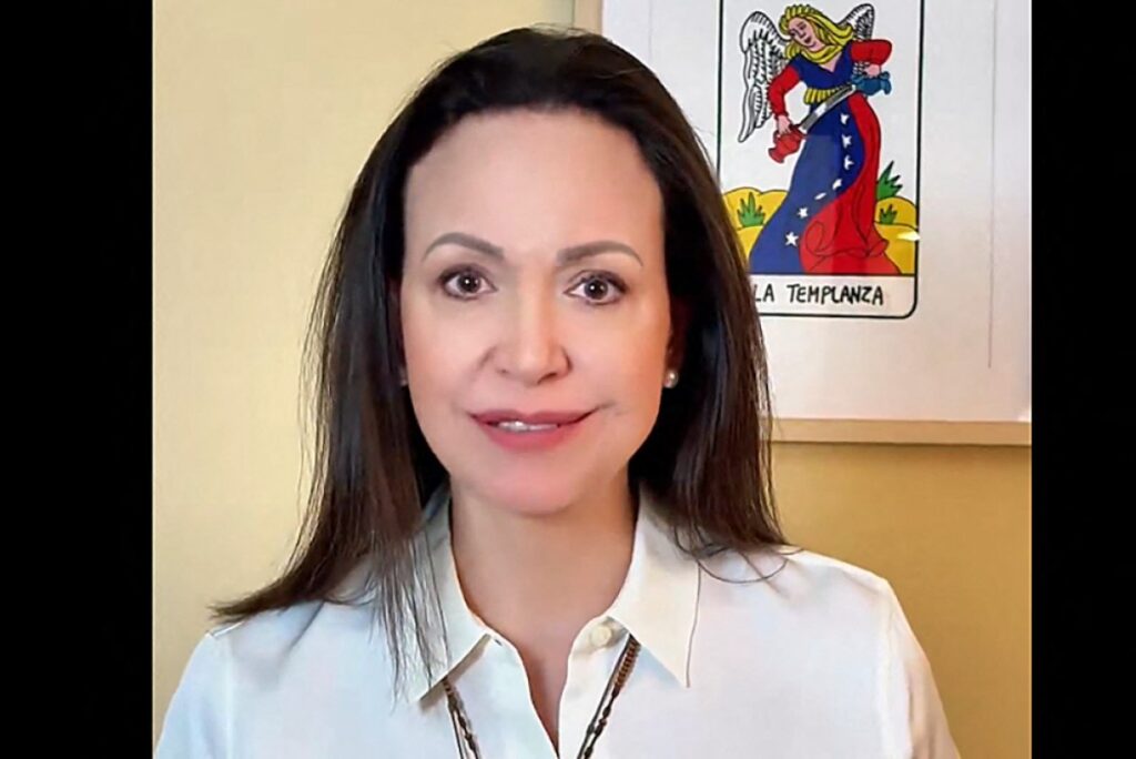 Aliança da oposição venezuelana reafirma acadêmico Nobel Machado como líder