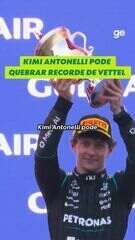 Você sabia que Kimi Antonelli pode quebrar um recorde de Sebastian Vettel que dura 16 anos