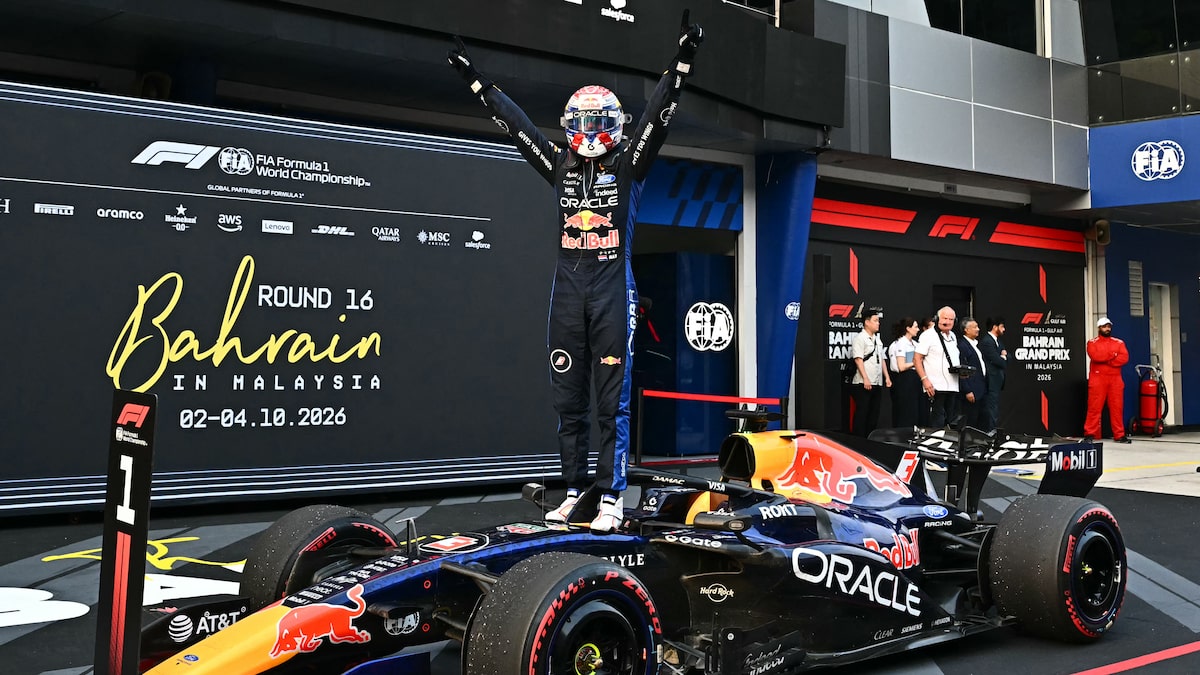 F1: Verstappen vence GP do Bahrein e conquista primeira vitória na temporada; Bortoleto é 18º