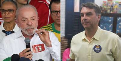 Lula (PT) e Fl&aacute;vio Bolsonaro (PL) disputam segundo turno neste domingo, 25 Foto: GABRIEL SILVA/RASPRESS/ESTAD&Atilde;O CONTE&Uacute;DO e REGINALDO PIMENTA/AG&Ecirc;NCIA O DIA/ESTAD&Atilde;O CONTE&Uacute;DO / Estad&atilde;o