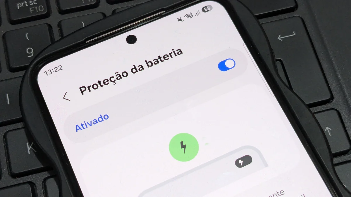 Proteção da bateria - Samsung Galaxy