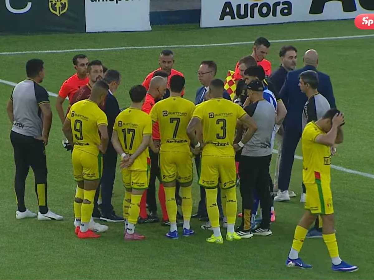 Câmera de transmissão e do VAR ‘treme’ no estádio do Brusque e suspende rodada decisiva da Série C