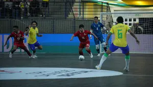 Timnas Futsal Indonesia Kalah 0-3 dari Brasil di Copa das Nacoes de Futsal 2026