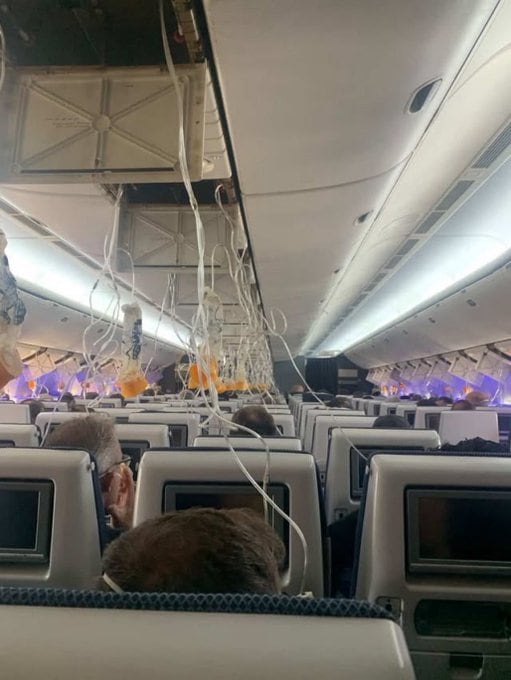 Voo da British Airways despenca 8,5 mil metros após falha de despressurização e declara emergência