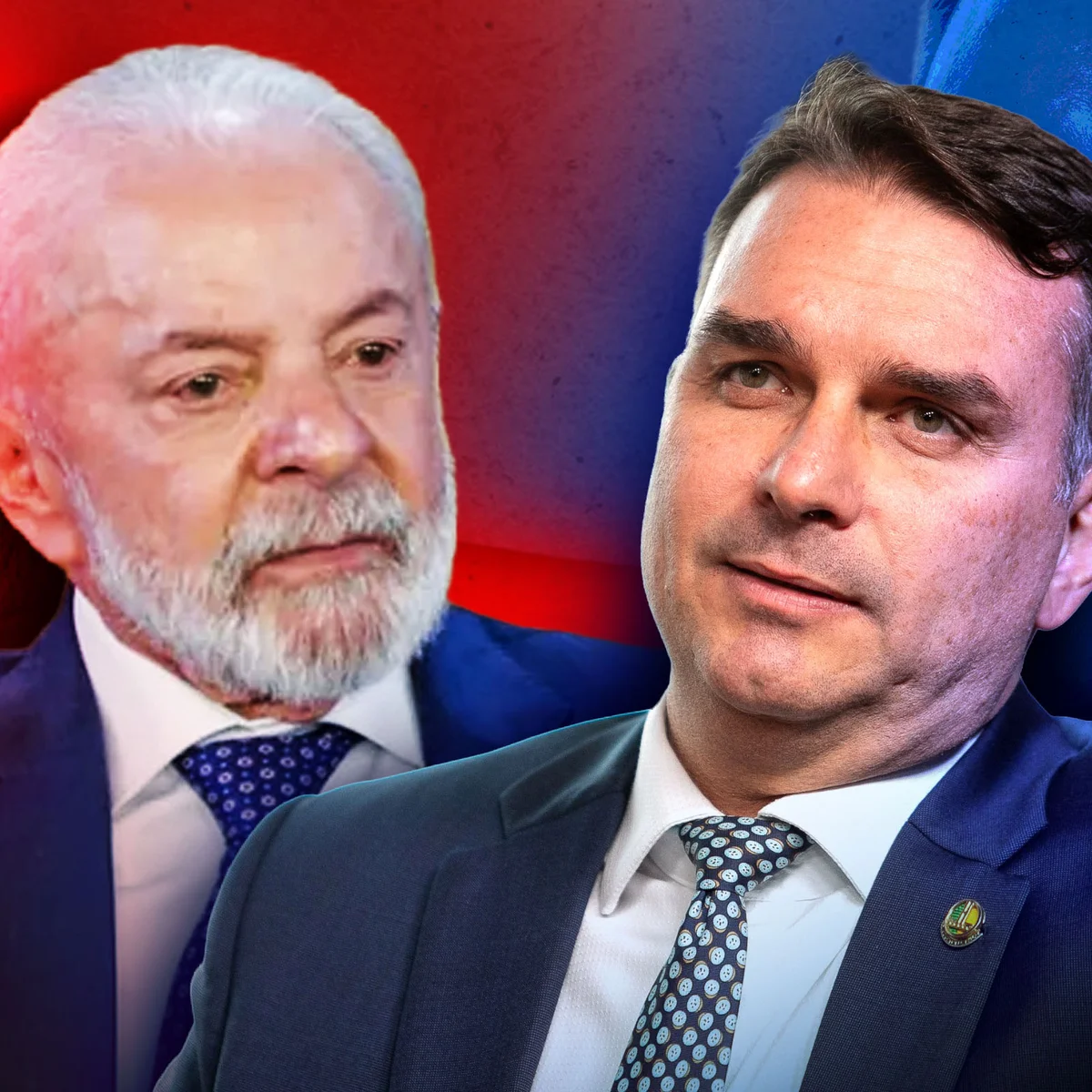 Datafolha: Lula marca 45% e Flávio tem 42% dos votos válidos em 1º turno