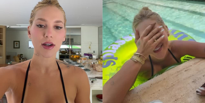 Virginia Fonseca curte piscina de ressaca e recebe visita de Z&eacute; Felipe Foto: Reprodu&ccedil;&atilde;o/Instagram