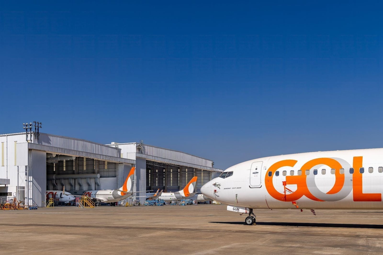 Gol Aerotech, centro de manutenção e reparo da Gol, completa 20 anos GOL