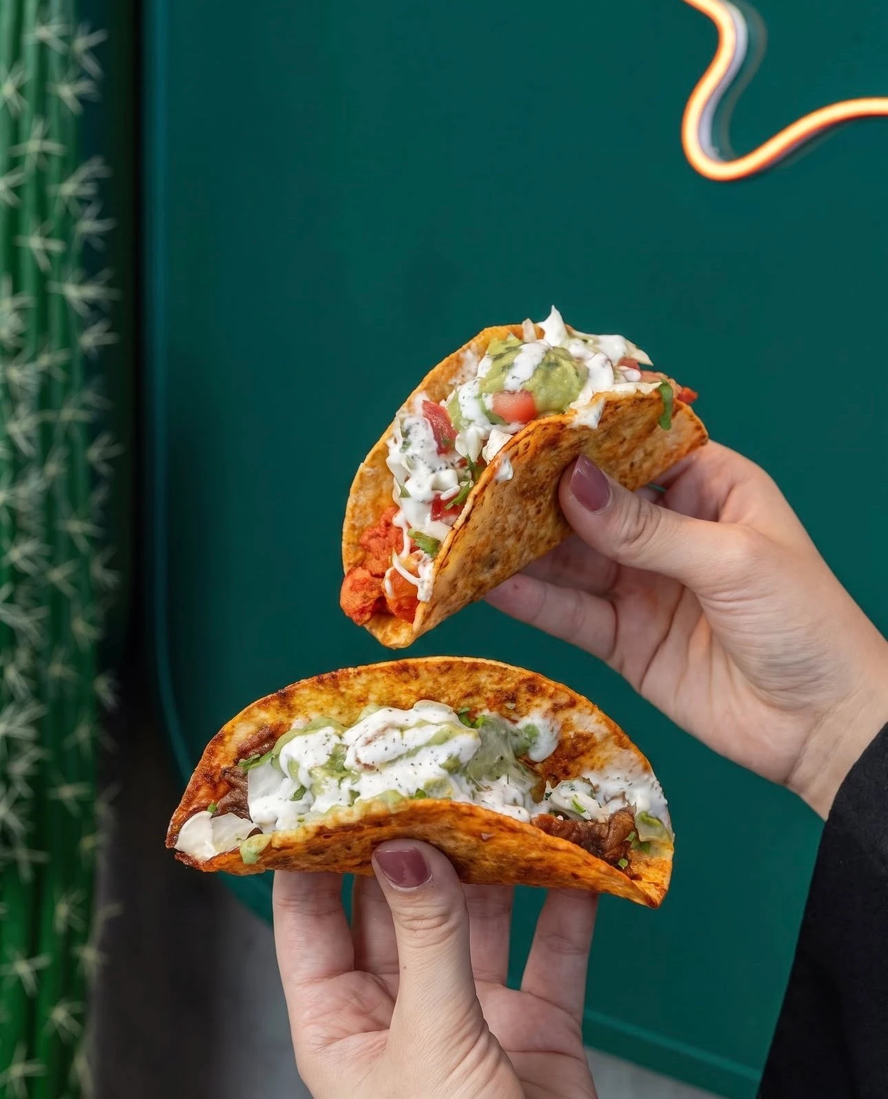 O 3 Tacos oferece uma versão saborosa, mas cara, de tacos em Alkhobar