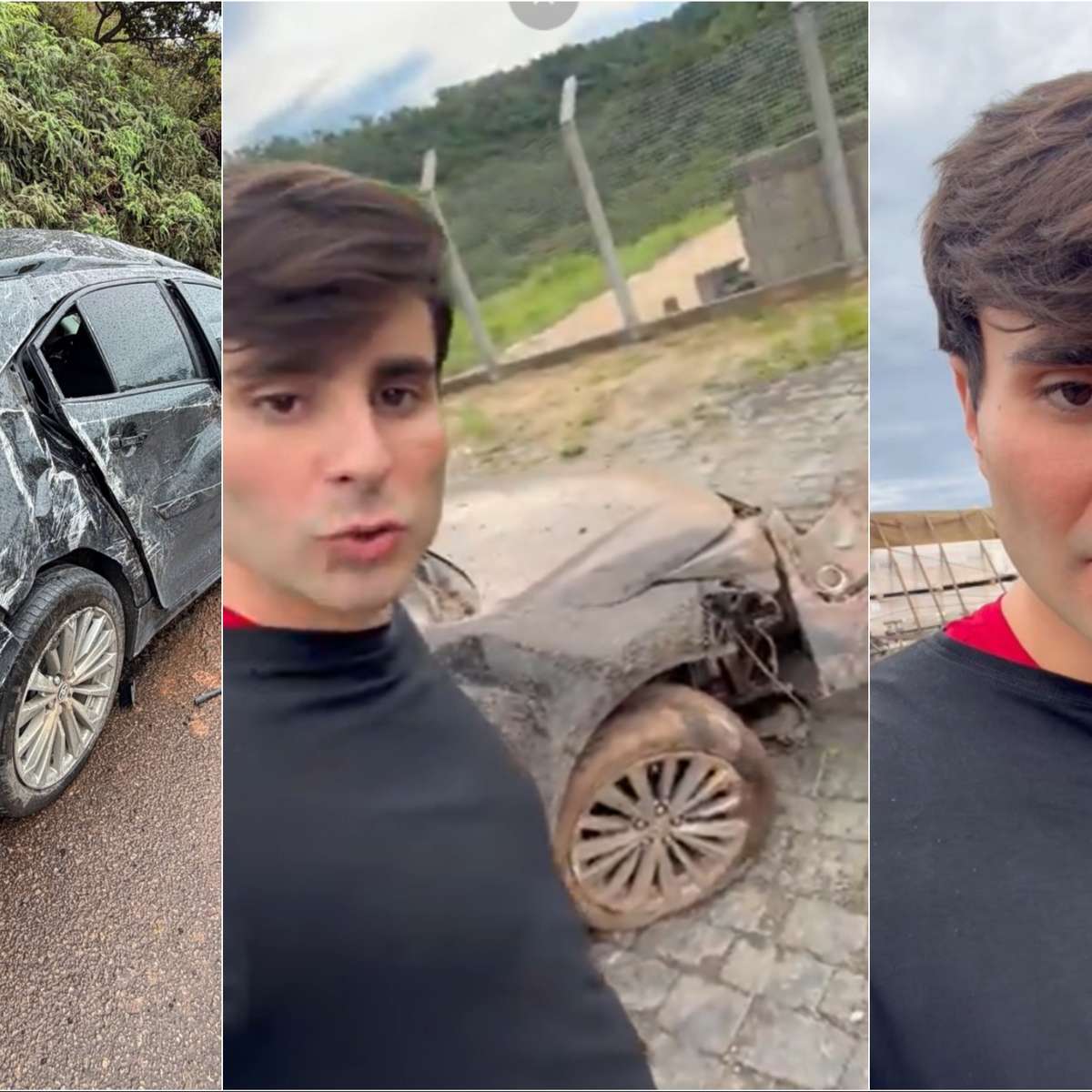 Carro em que estava Pedro Rousseff, sobrinho de Dilma, capota três vezes em rodovia de São Paulo